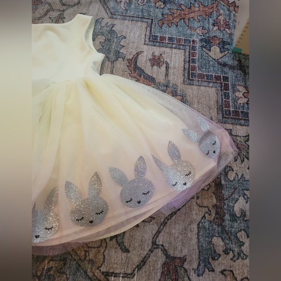 Lilt Adorable Bunny Dress with Glitter Accents - Picture 7 of 8